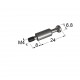 CONNECTING BOLT / M4 B24 L8